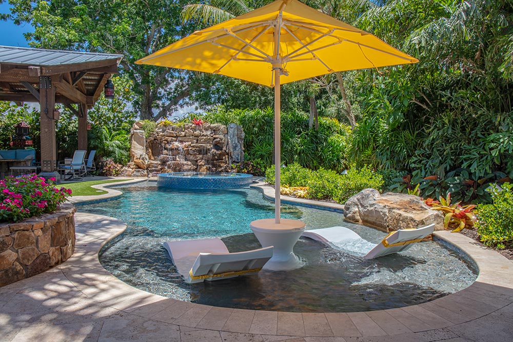 Award winning pool design