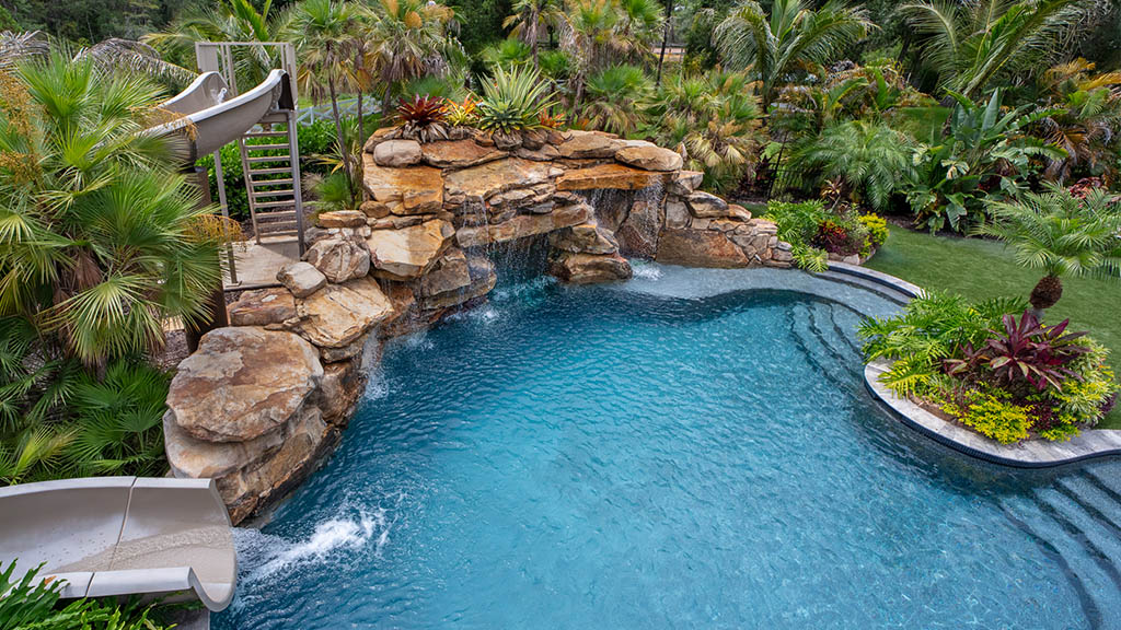 Backyard waterpark builder