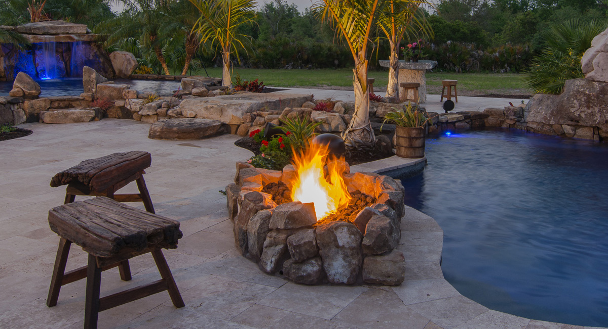 fire features