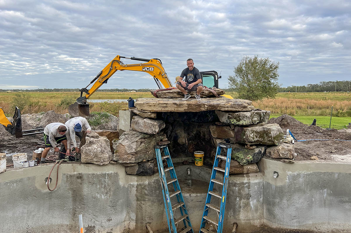 Grotto Pool Builder
