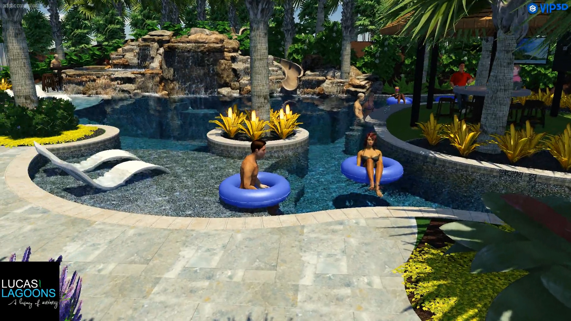 Lazy River Pool Design