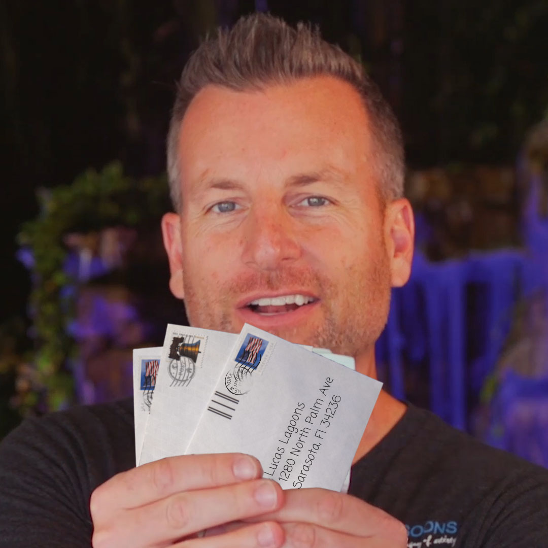Image of Lucas Lagoons Kids Fan Mail Contest