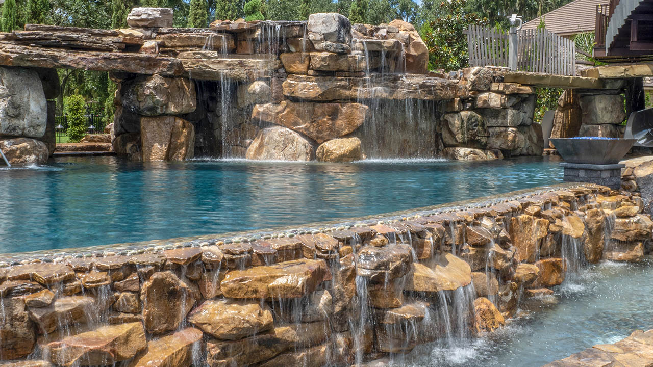 Natural Rock Swimming Pool