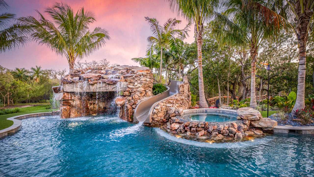 Pool Grotto Construction