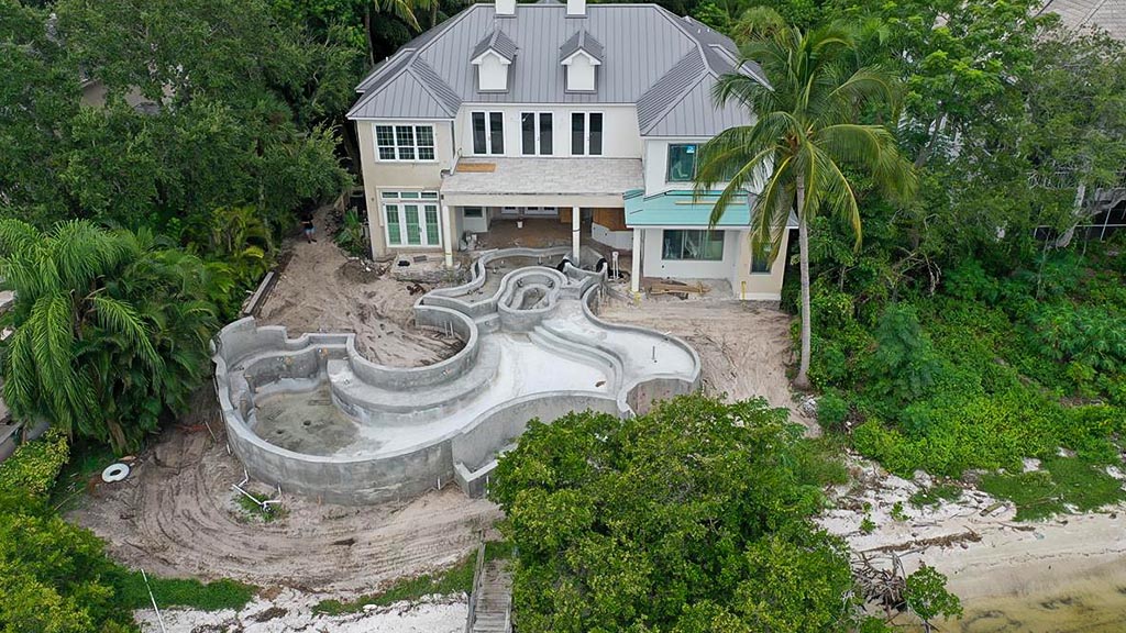 Siesta Key Pool Build