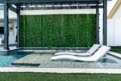 Modern Sun Shelf with Rain Curtain 