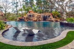 Tropical Lucas Lagoons Sun Shelf with Grotto