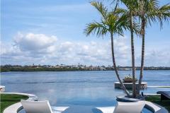 Lucas Lagoons Modern Sun Shelf with Loungers 