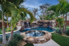 Signature Series Insane Pool with massive grotto and spa