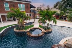 Signature Series Insane Pool with massive grotto and spa
