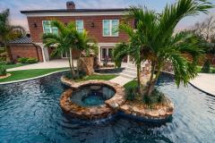 Signature Series Insane Pool with massive grotto and spa