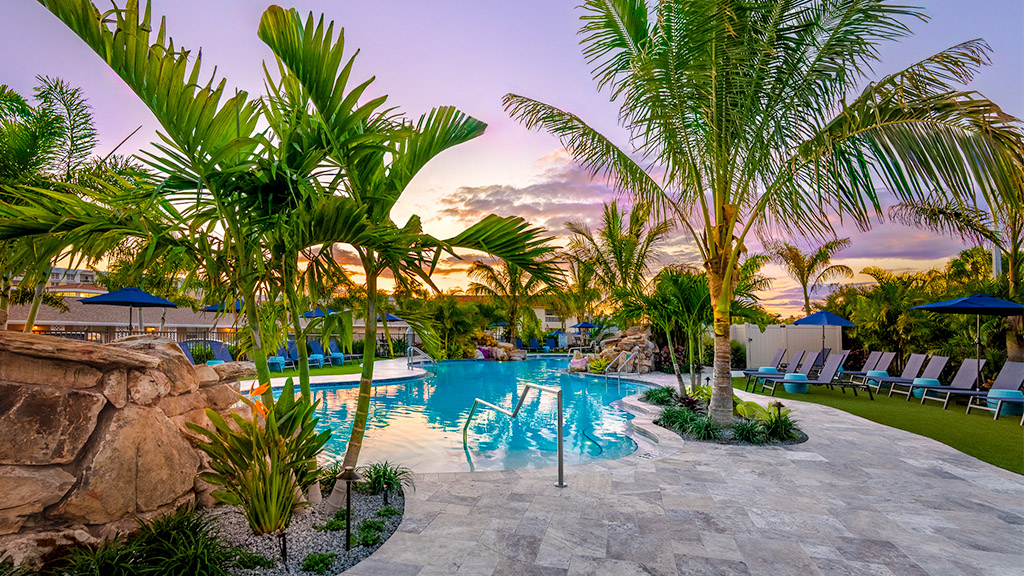 Tropical Beach Resorts Siesta Key Florida